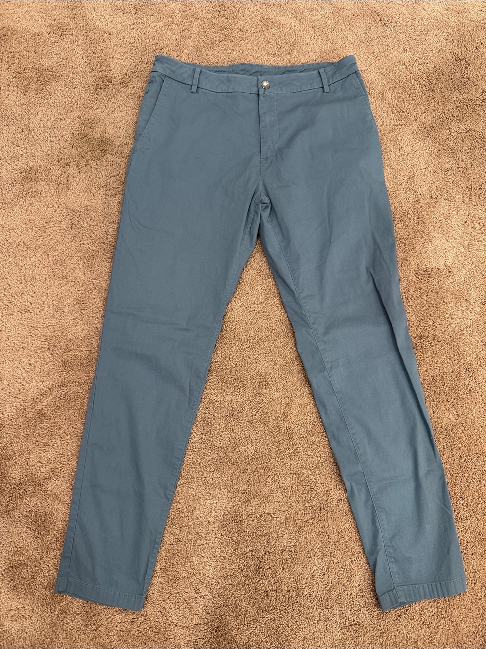 Birddogs Slate Blue Grey Pants with Coral Short Liner